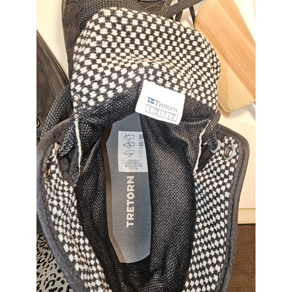 Trentorn Mens Bailey Waterproof High Top Sneakers Size 11 Black - Picture 3 of 14